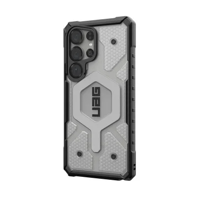 Cover Samsung S25 Ultra Pathfinder Clear Magsafe Case Uag - Ice/Silver